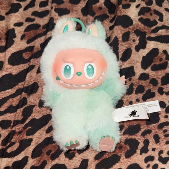 Other - Mint Green Plush Monster Toy